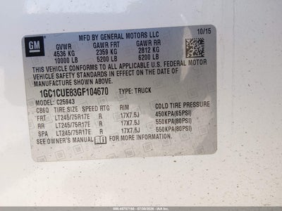 CHEVROLET SILVERADO 2500HD