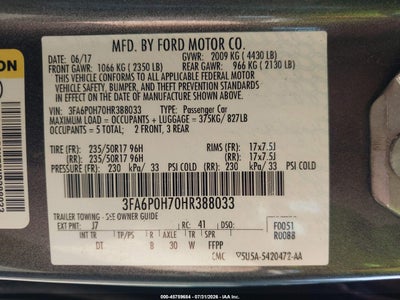 FORD FUSION