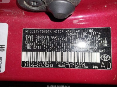 TOYOTA COROLLA