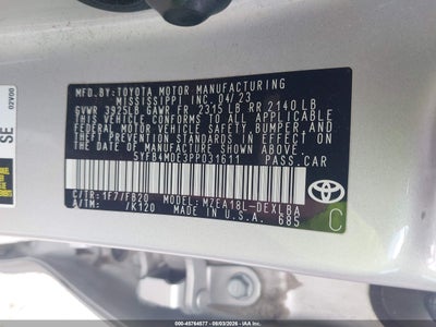 TOYOTA COROLLA
