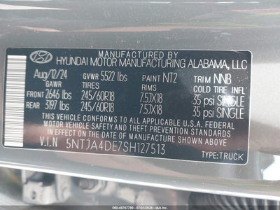 HYUNDAI SANTA CRUZ