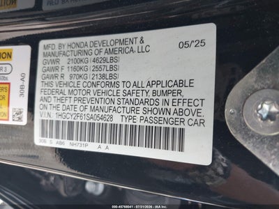 HONDA ACCORD HYBRID