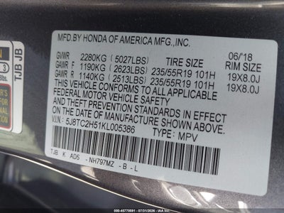 ACURA RDX