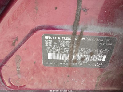 MITSUBISHI MIRAGE G4