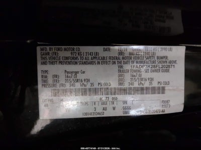 FORD FOCUS