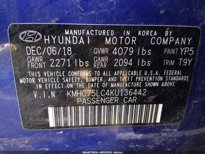 HYUNDAI IONIQ HYBRID