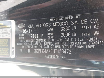 KIA FORTE