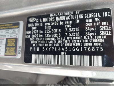 KIA SORENTO