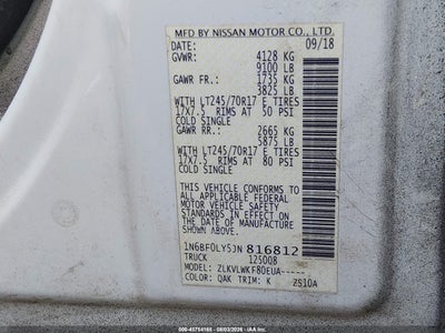 NISSAN NV CARGO NV2500 HD