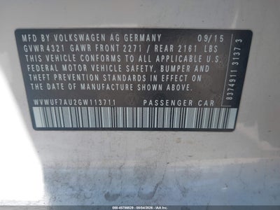 VOLKSWAGEN GOLF R