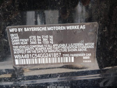 BMW 435I GRAN COUPE