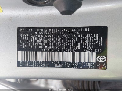 TOYOTA COROLLA