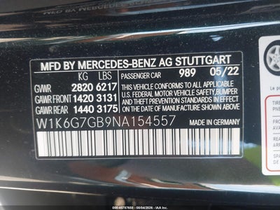 MERCEDES-BENZ S 580