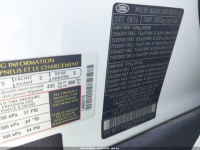 LAND ROVER RANGE ROVER SPORT