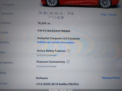 TESLA MODEL S