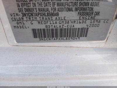 NISSAN VERSA