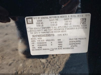 CADILLAC SRX