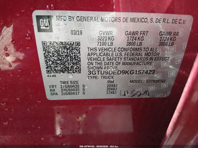 GMC SIERRA 1500