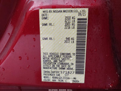 NISSAN ALTIMA