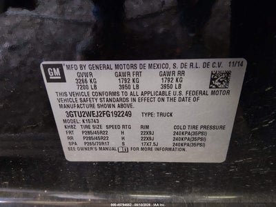 GMC SIERRA 1500