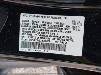 HONDA RIDGELINE