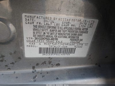 NISSAN VERSA NOTE