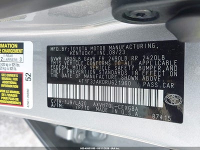 TOYOTA CAMRY HYBRID