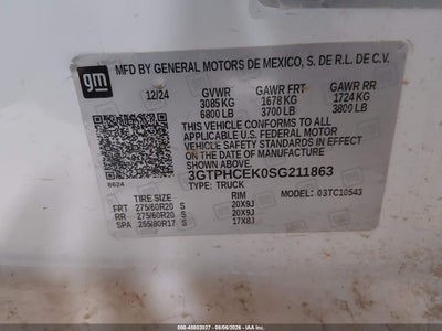 GMC SIERRA 1500