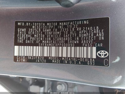 TOYOTA COROLLA