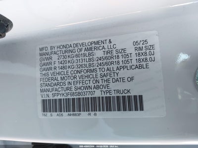 HONDA RIDGELINE