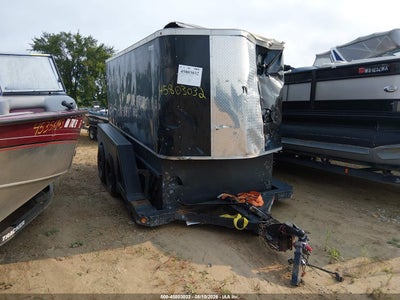 2020 Anderson Manufacturing 14' Flatbed Trailer