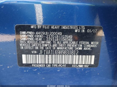 SUBARU WRX