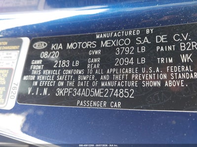 KIA FORTE
