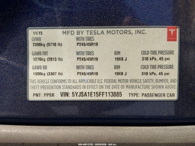 TESLA MODEL S