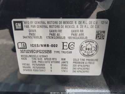 GMC SIERRA 1500
