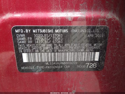 MITSUBISHI MIRAGE