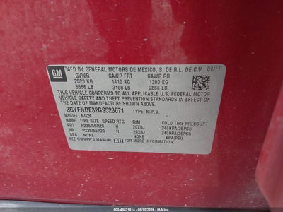 CADILLAC SRX