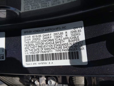 HONDA ACCORD HYBRID