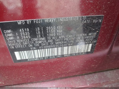 SUBARU LEGACY