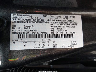 FORD FOCUS