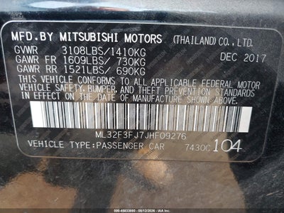 MITSUBISHI MIRAGE G4