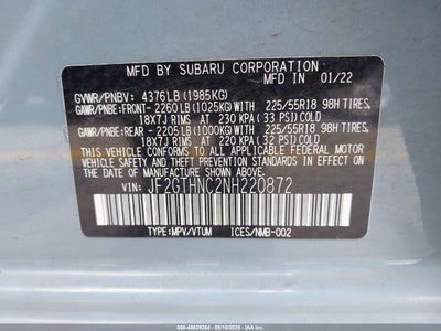 SUBARU CROSSTREK