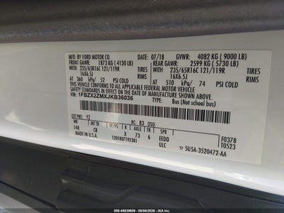 2018 FORD TRANSIT-350 9