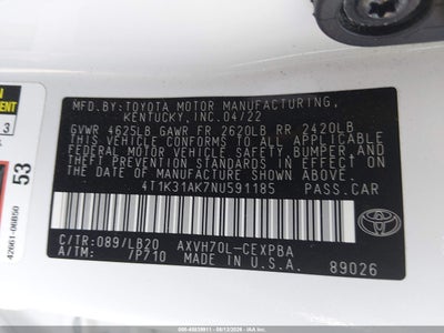 TOYOTA CAMRY