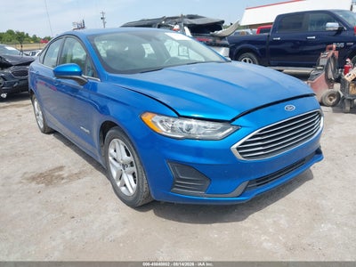 2019 Ford Fusion Hybrid SE