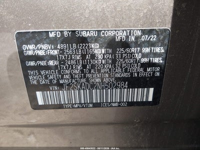 SUBARU FORESTER