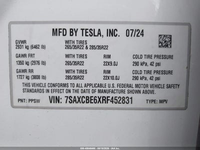 TESLA MODEL X