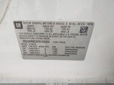 CHEVROLET SILVERADO 1500