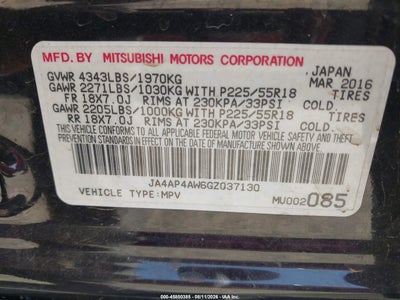 MITSUBISHI OUTLANDER SPORT