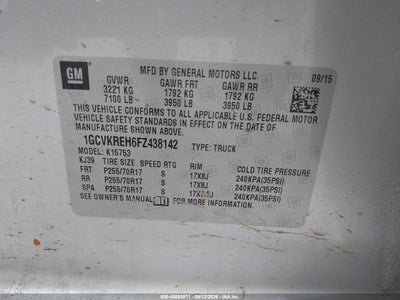 CHEVROLET SILVERADO 1500